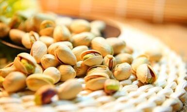 pistachios pikeun potency